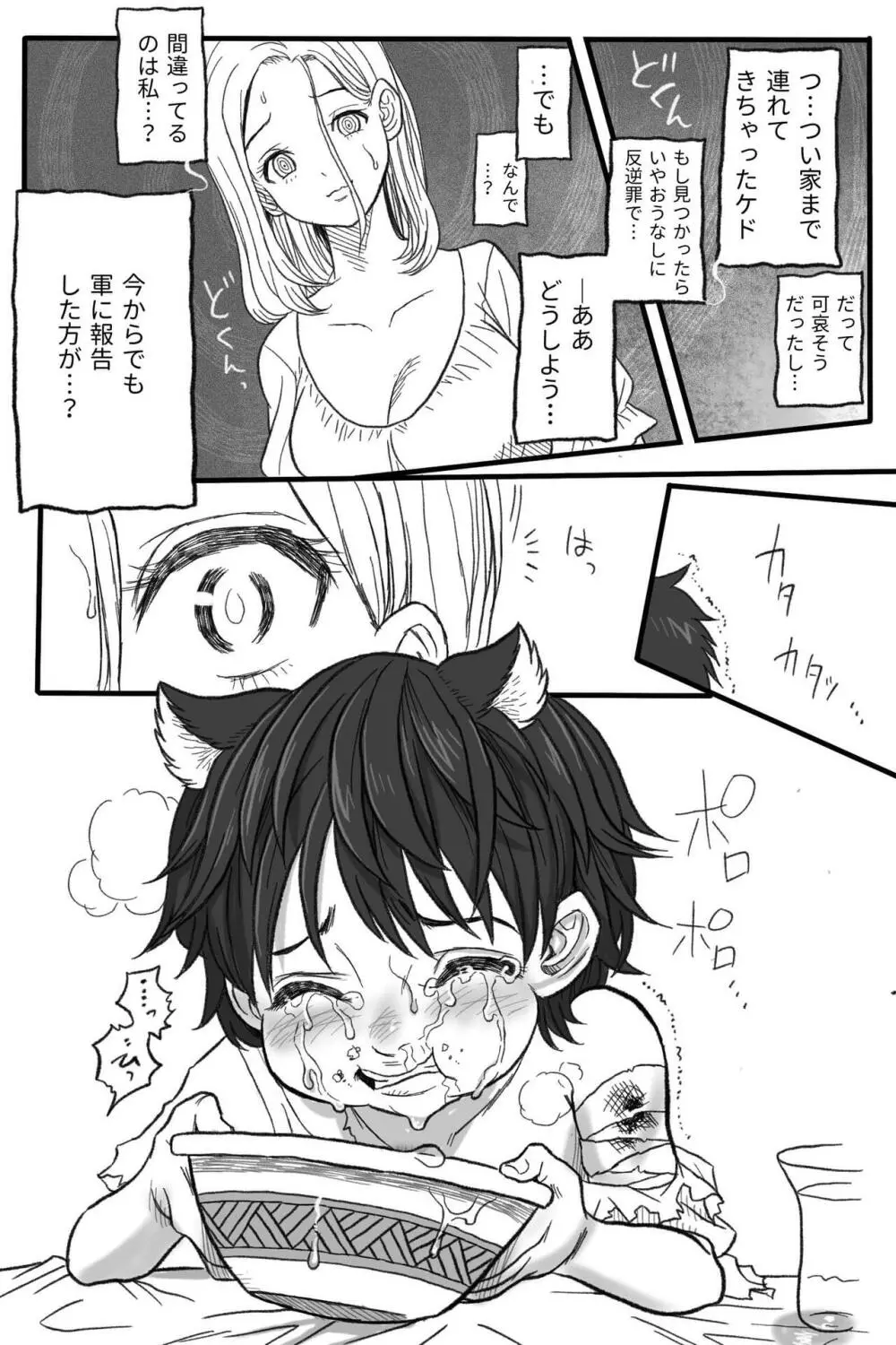 [岡本ガハコ(岡本ガハコ)] 牢獄の番(つがい)〜軍看護婦と獣人の禁断のオメガバース〜 - page13