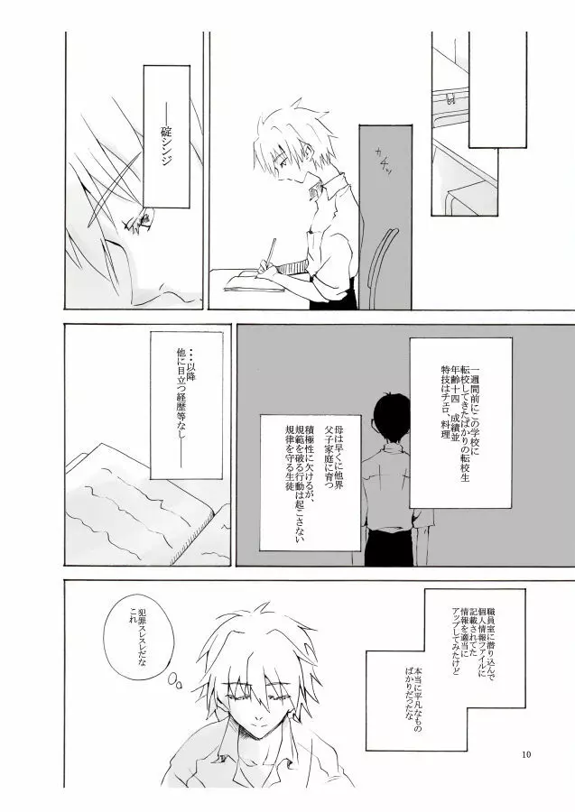 白い、白い宣告 - page11