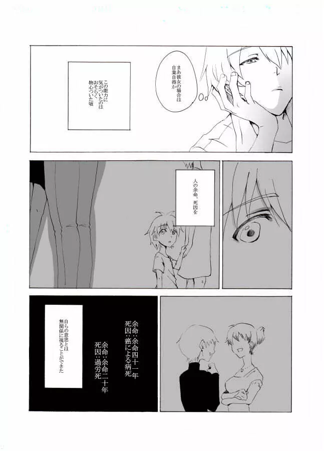 白い、白い宣告 - page6