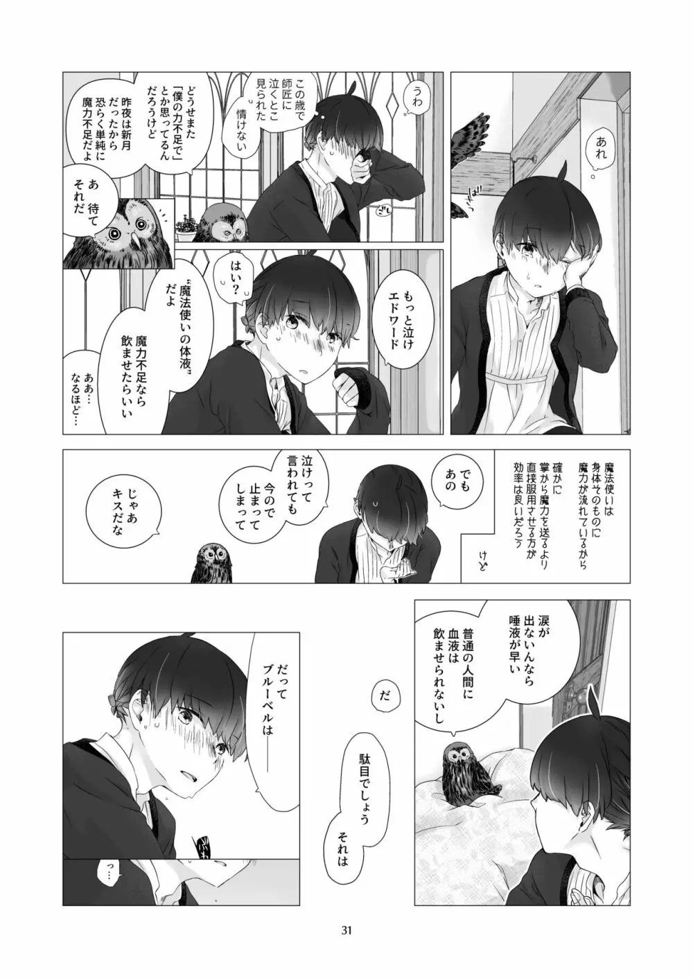 見習い魔法使い君と花の名前 - page30