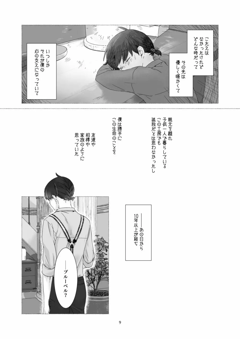 見習い魔法使い君と花の名前 - page8