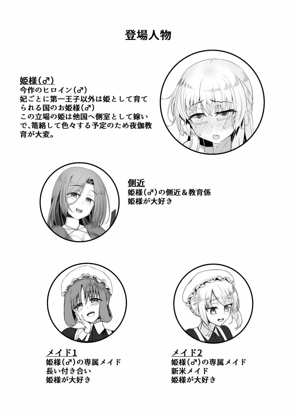 お姫様♂の王族教育 - page3
