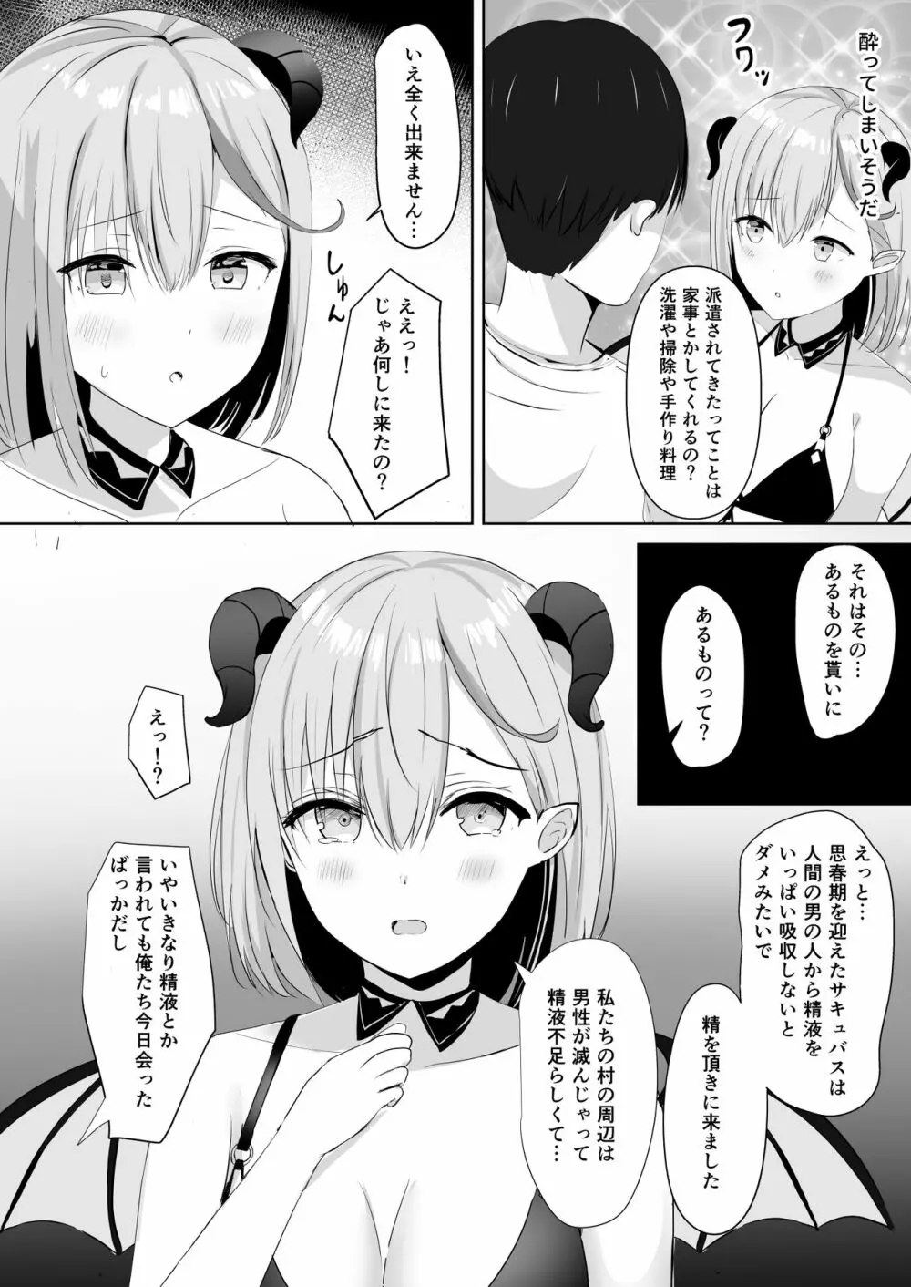ふるさと納税したら陰キャなサキュバスが返礼されました - page11