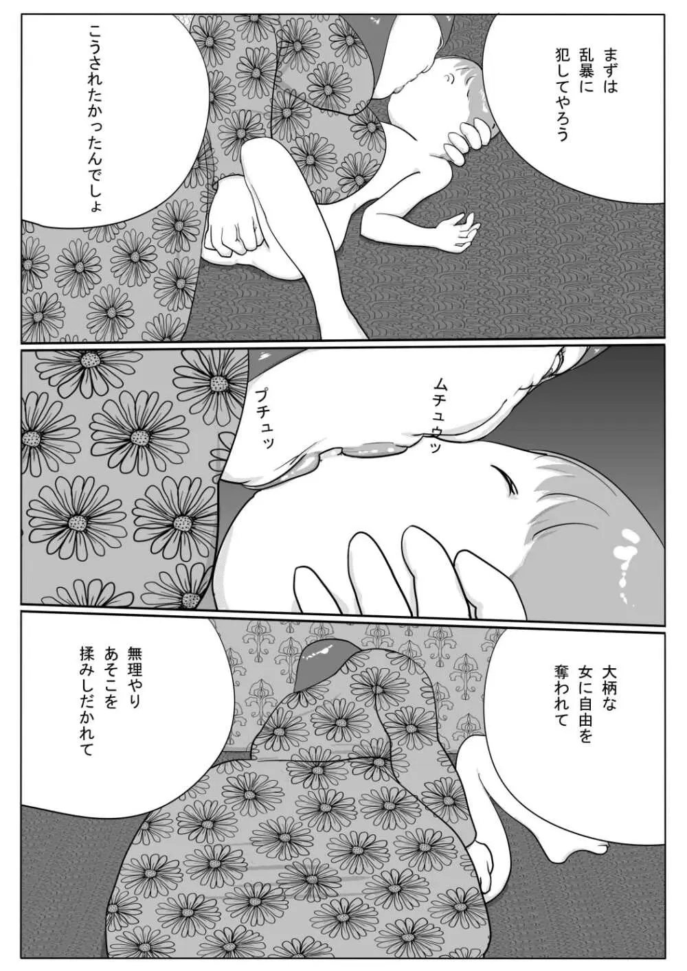 豊満彼女 アザミのショタ監禁・凌辱 - page8
