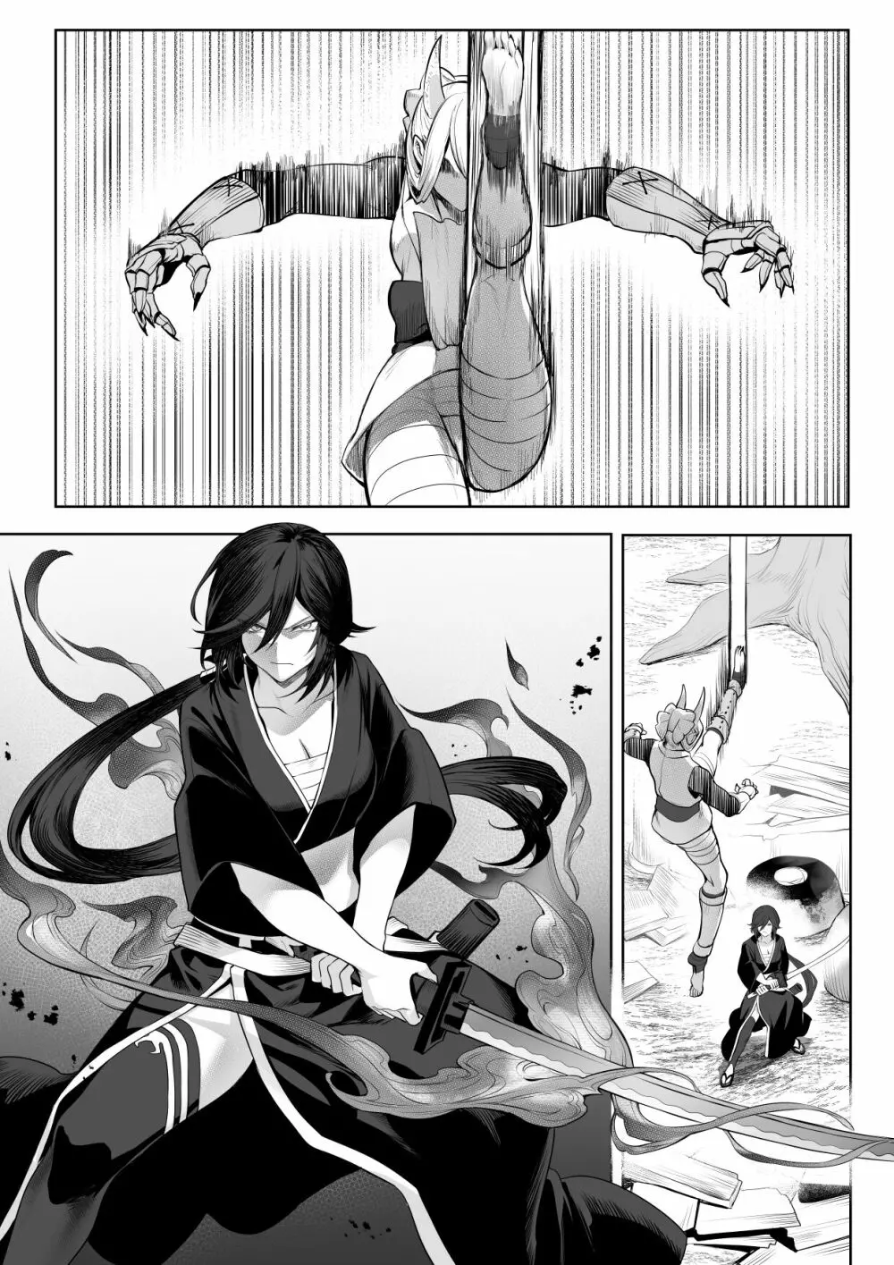 戦乙女といくさごと！～女侍編～ - page67