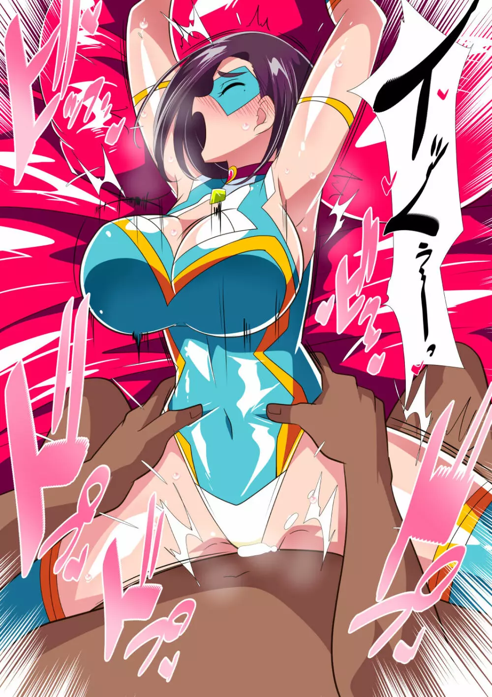 人妻超人マイティ・マダム！VS催淫ヤリチン怪人 - page37
