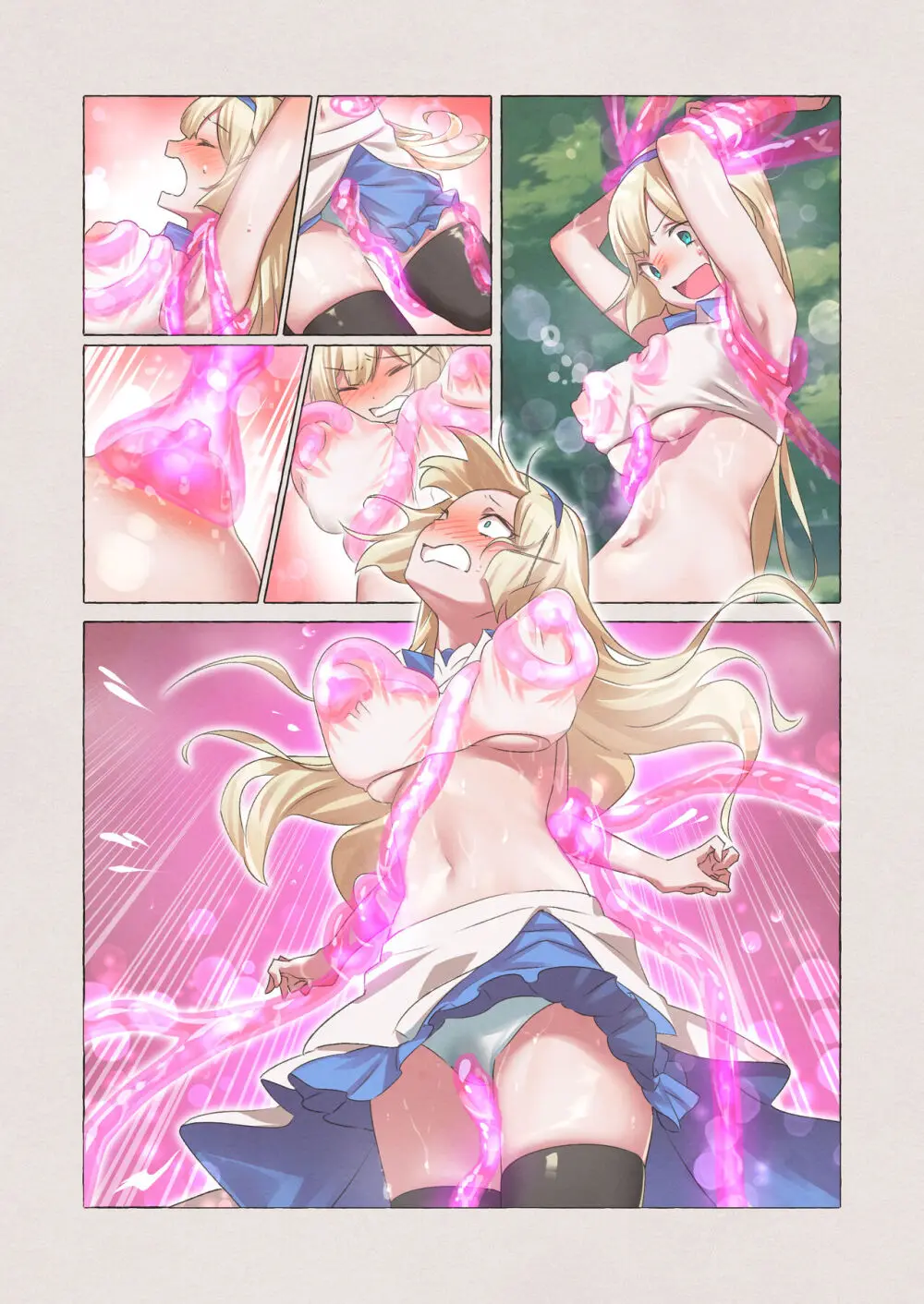 スライムパンデミック ―エナジードレインでスライムにやりたい放題される姫騎士物語― - page39
