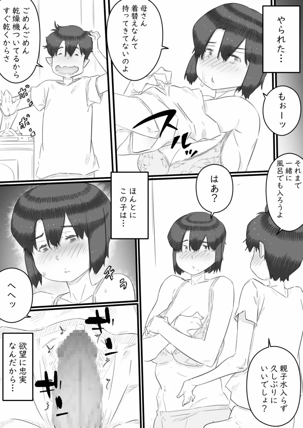 一人暮らしの息子の部屋で…‐母と息子の秘密の関係‐ - page12