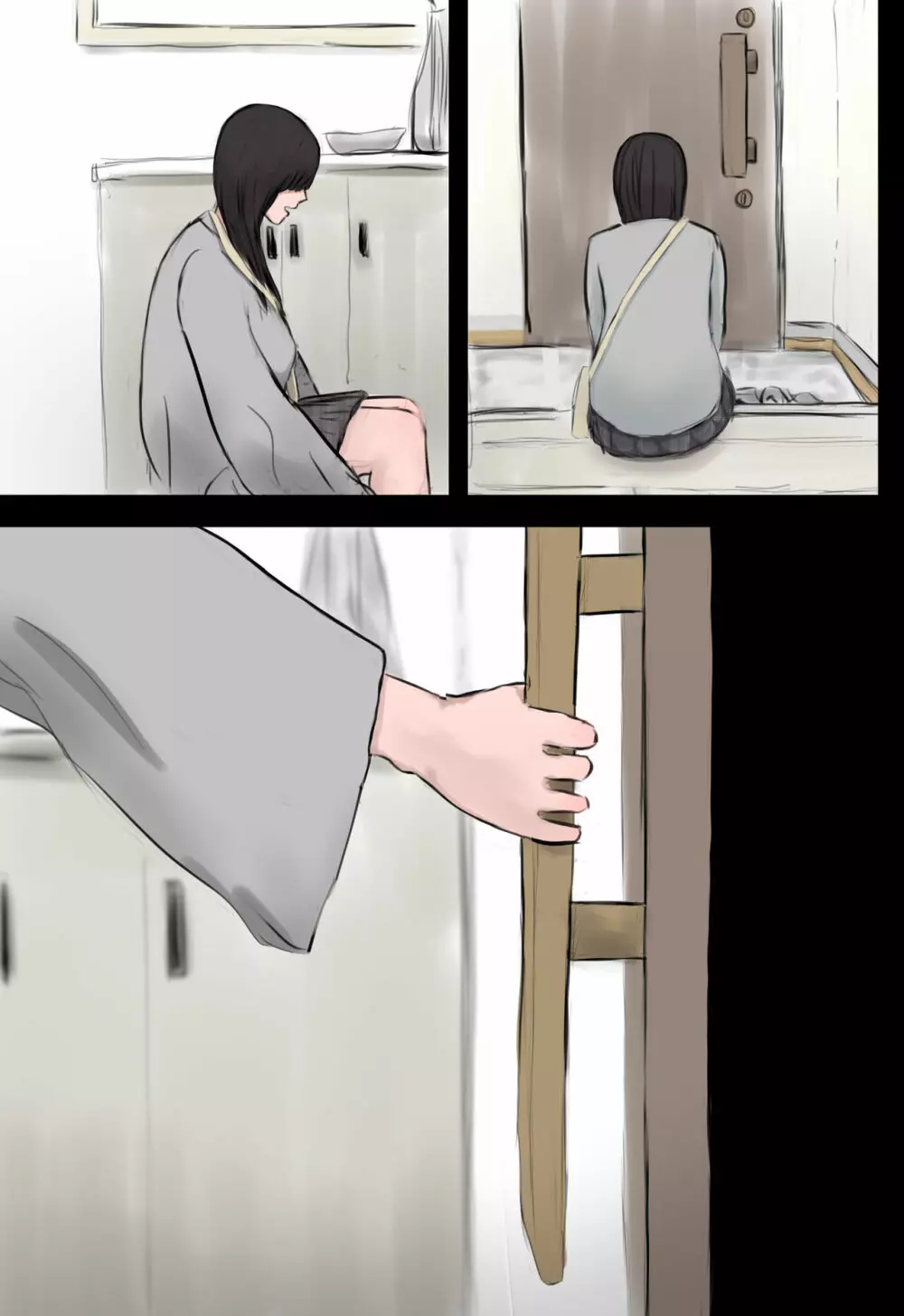 ひきこもってた彼女が寝取られる話。 - page70