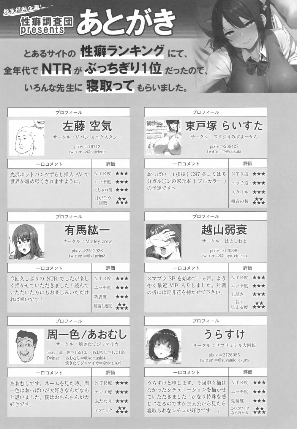 とあるサイトの性癖ランキングにて、全年代でNTRがぶっちぎり1位だったので、いろんな女の娘を寝取ってもらいました。 - page84