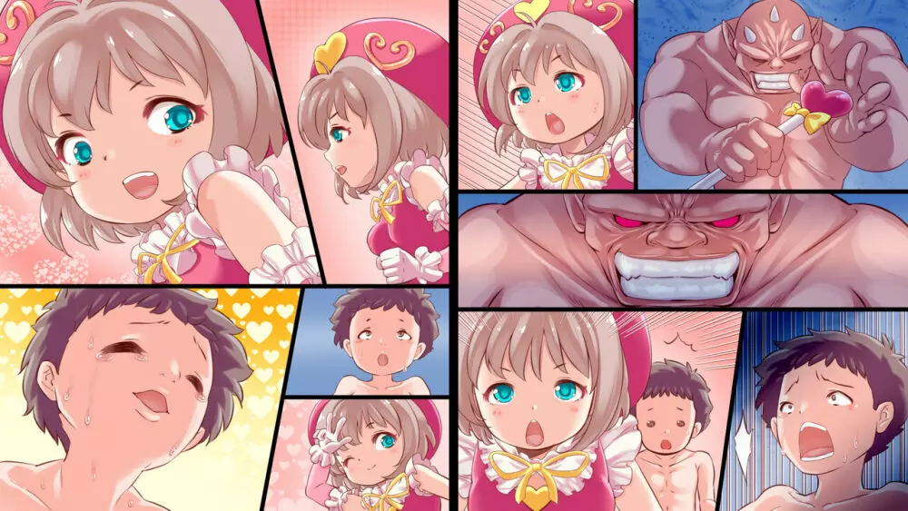 初体験を済ませ結婚を誓いあったばかりの少年は、目の前で恋人サナを強オスに寝取られ見せつけられる 魔法天使サナSEASON4 - page44