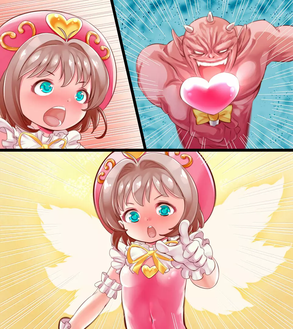 初体験を済ませ結婚を誓いあったばかりの少年は、目の前で恋人サナを強オスに寝取られ見せつけられる 魔法天使サナSEASON4 - page45