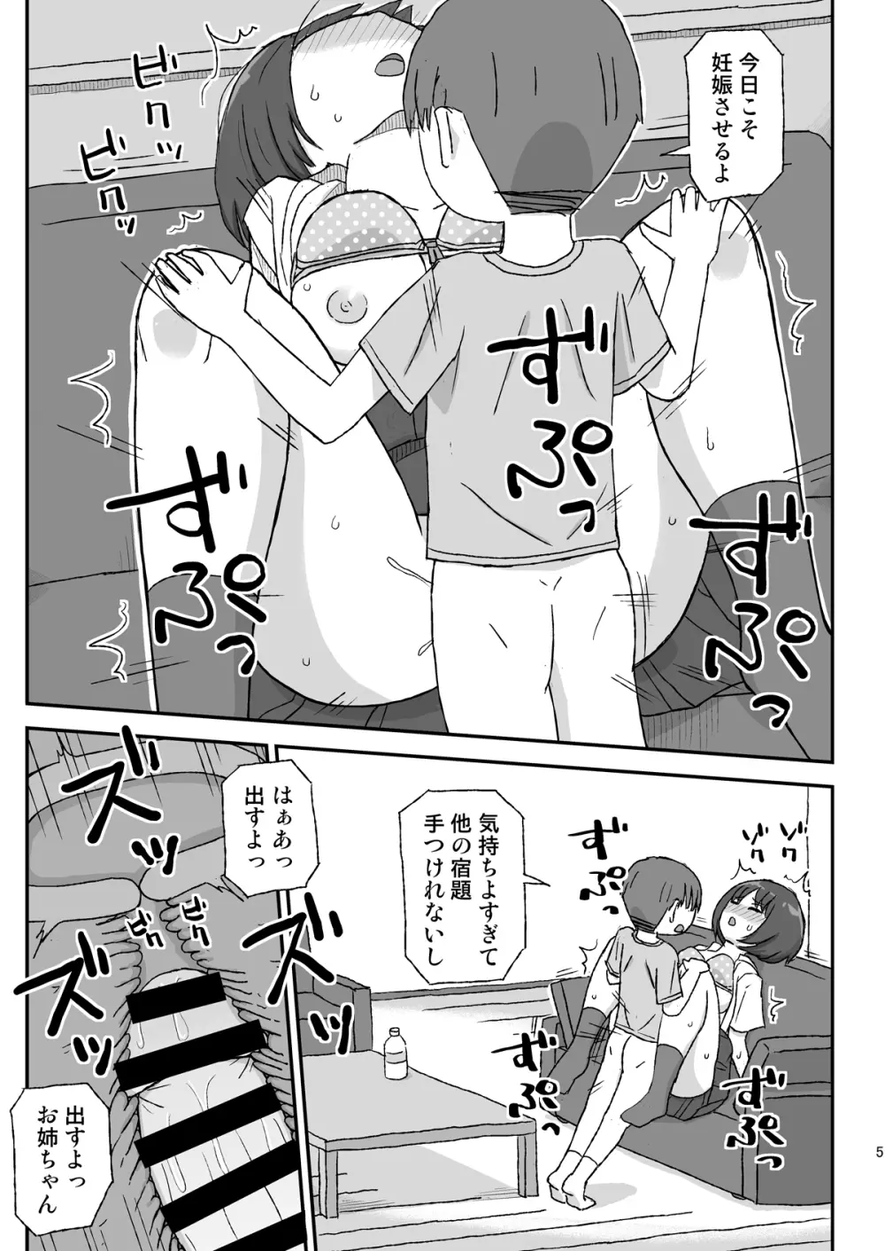 お姉ちゃんは何日で妊娠するのか - page5