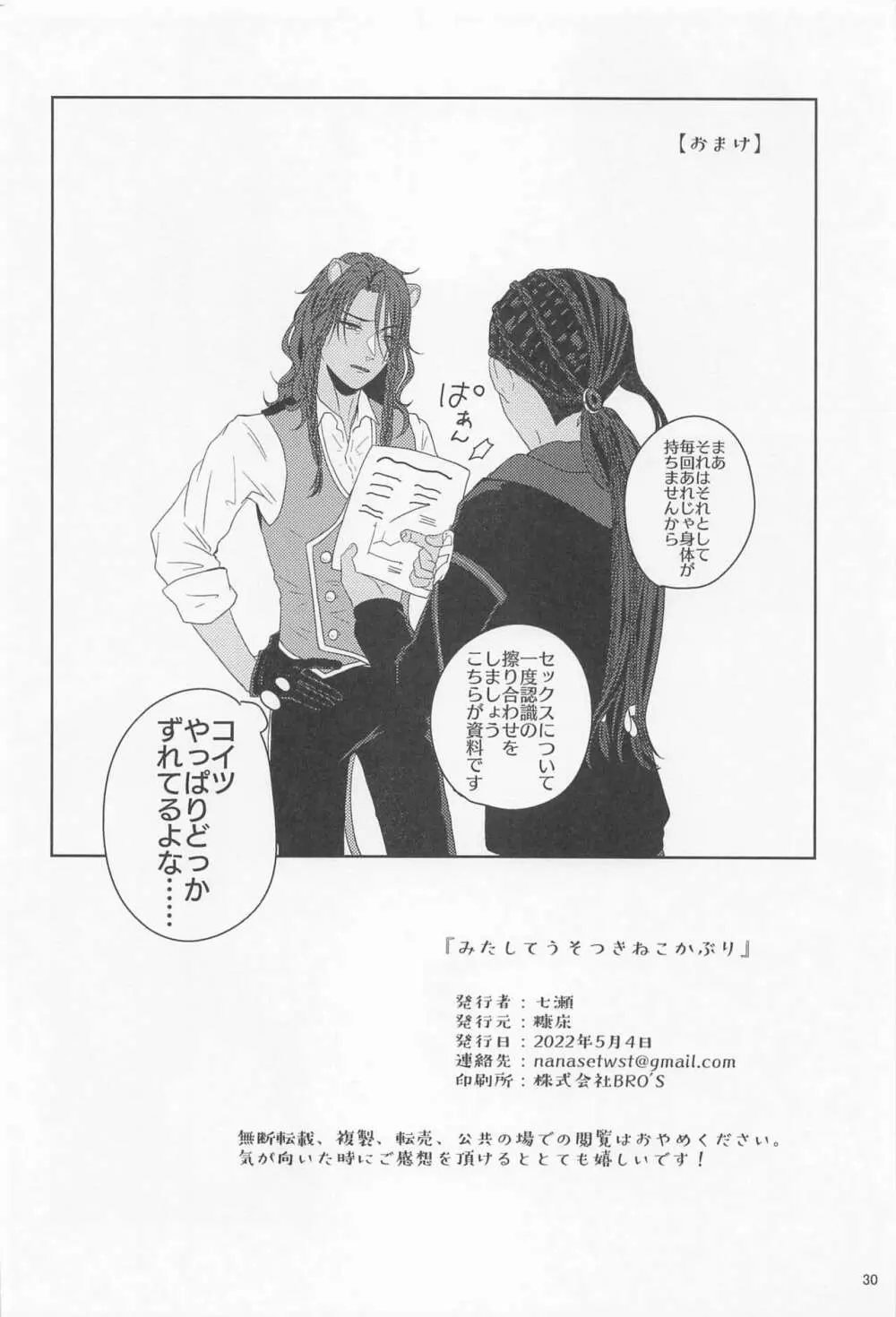 みたしてうそつきねこかぶり - page29