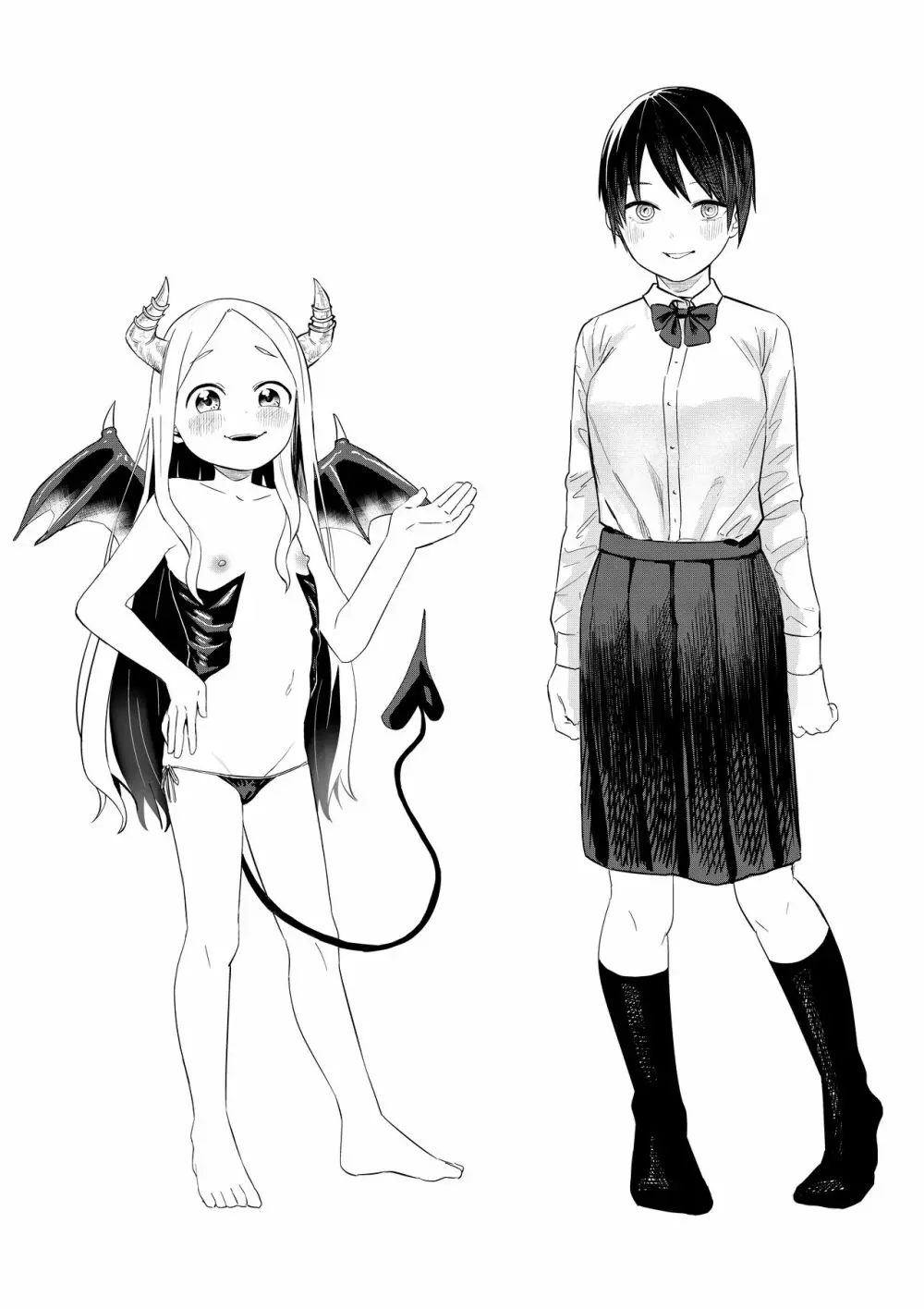 ロリサキュバスをいじめる百合変態女子高生 - page55