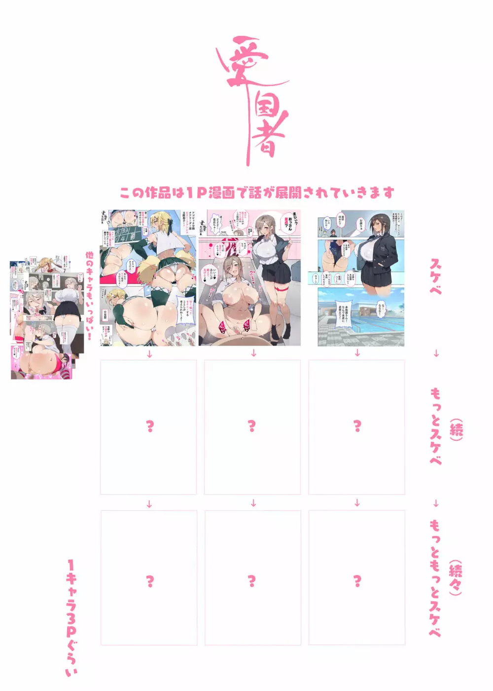 新・制服美少女達 この学園の性教育を受けた女の子たちは男に飢えている - page3