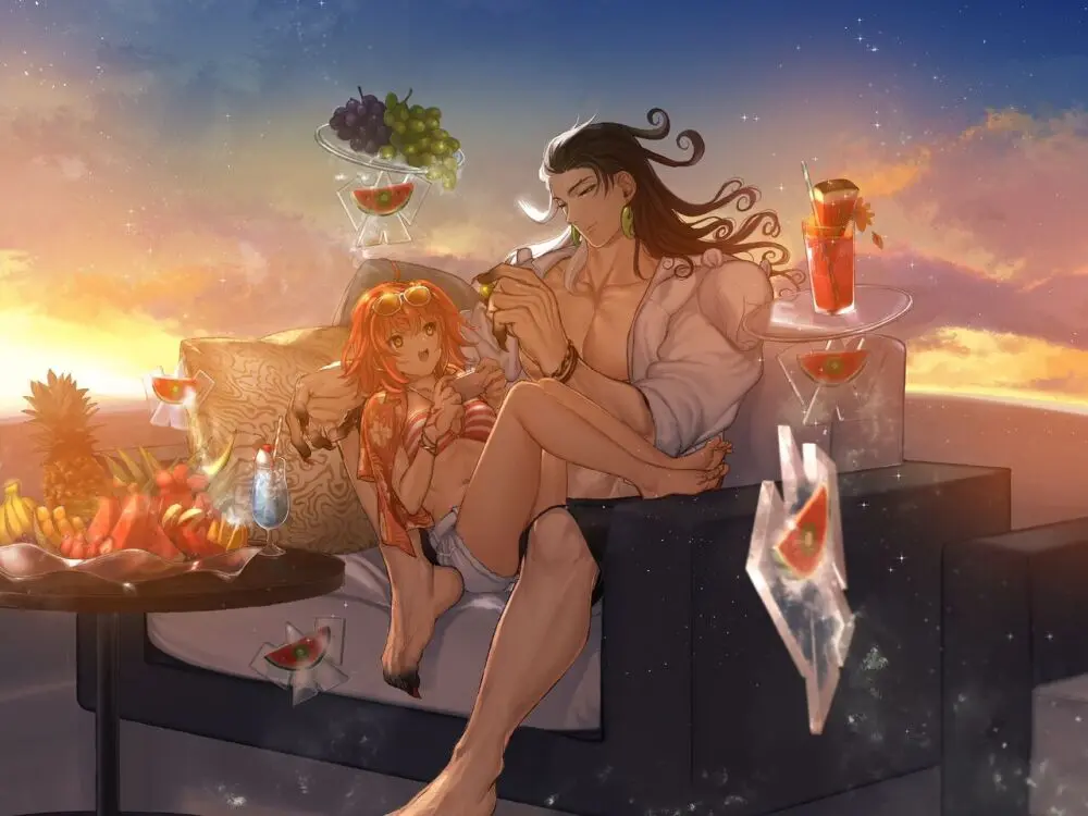 夏イベ幻覚のリンぐだ♀ - page21