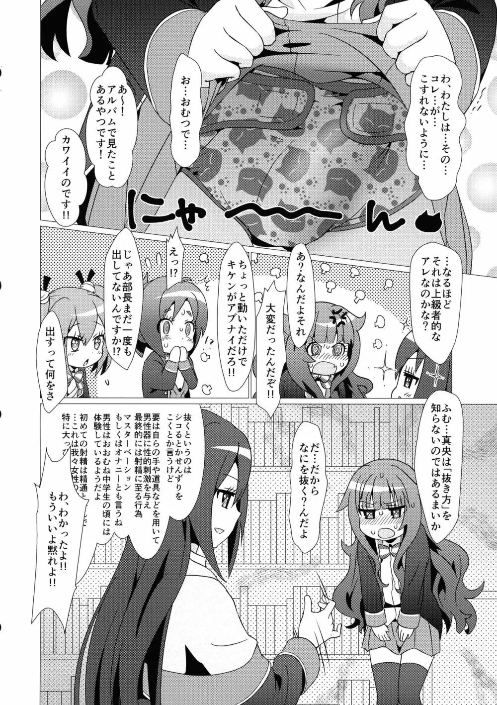 ある日の真夜中!!GJ部員にナニカが生えた!! - page7