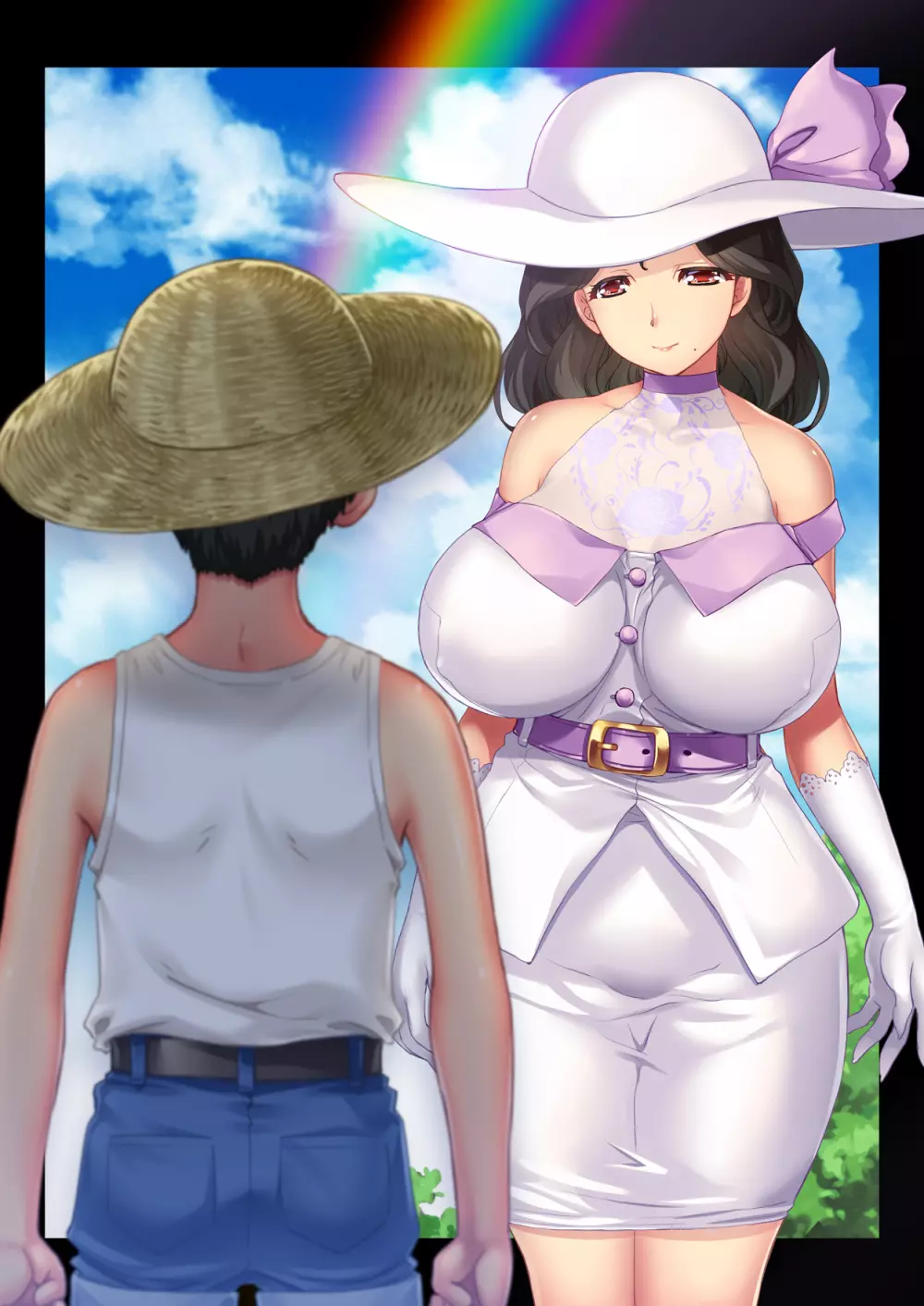 隣のお嬢様一家との奇妙でドエロな関係 母 娘 孫 3代にわたって中出し孕ませ - page73