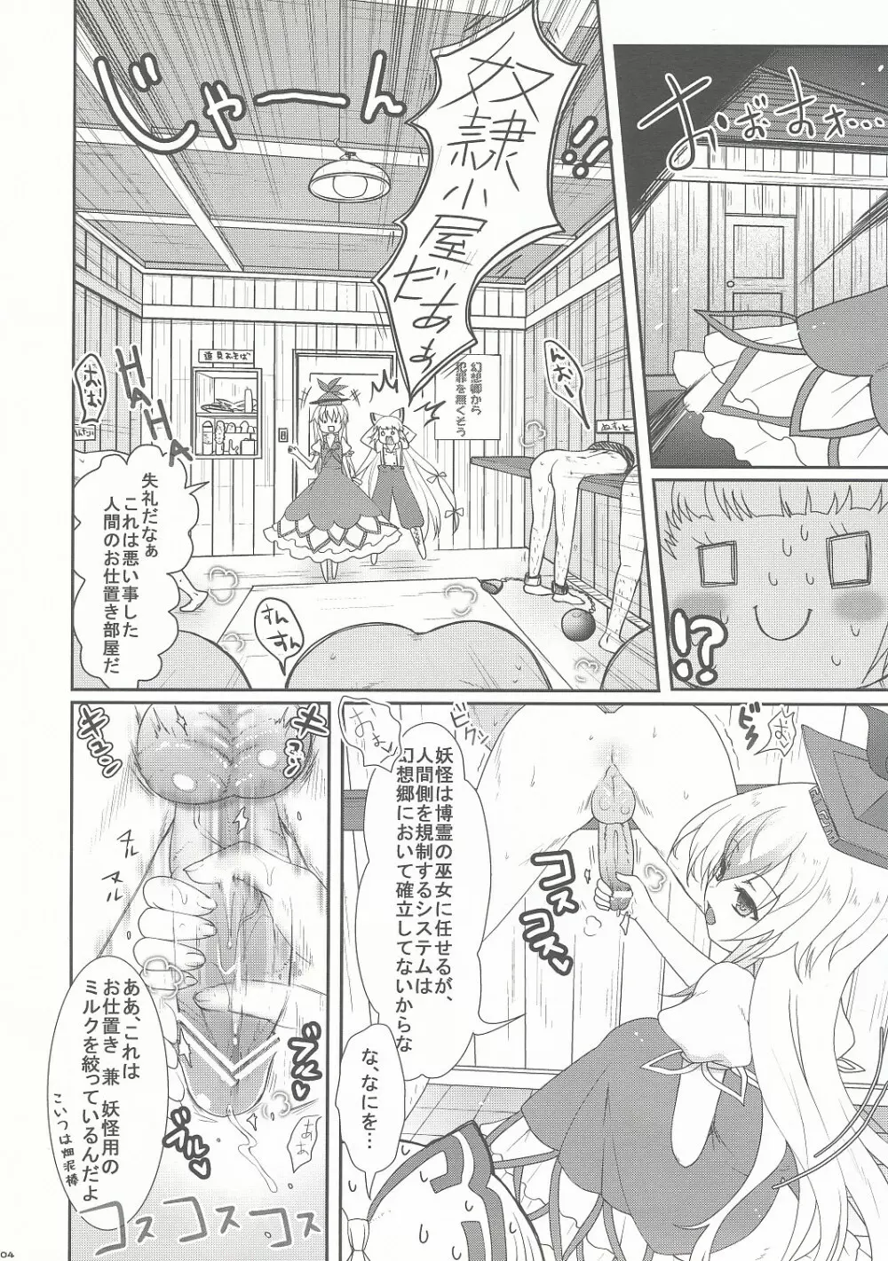 もこたんとふしぎなへや - page3