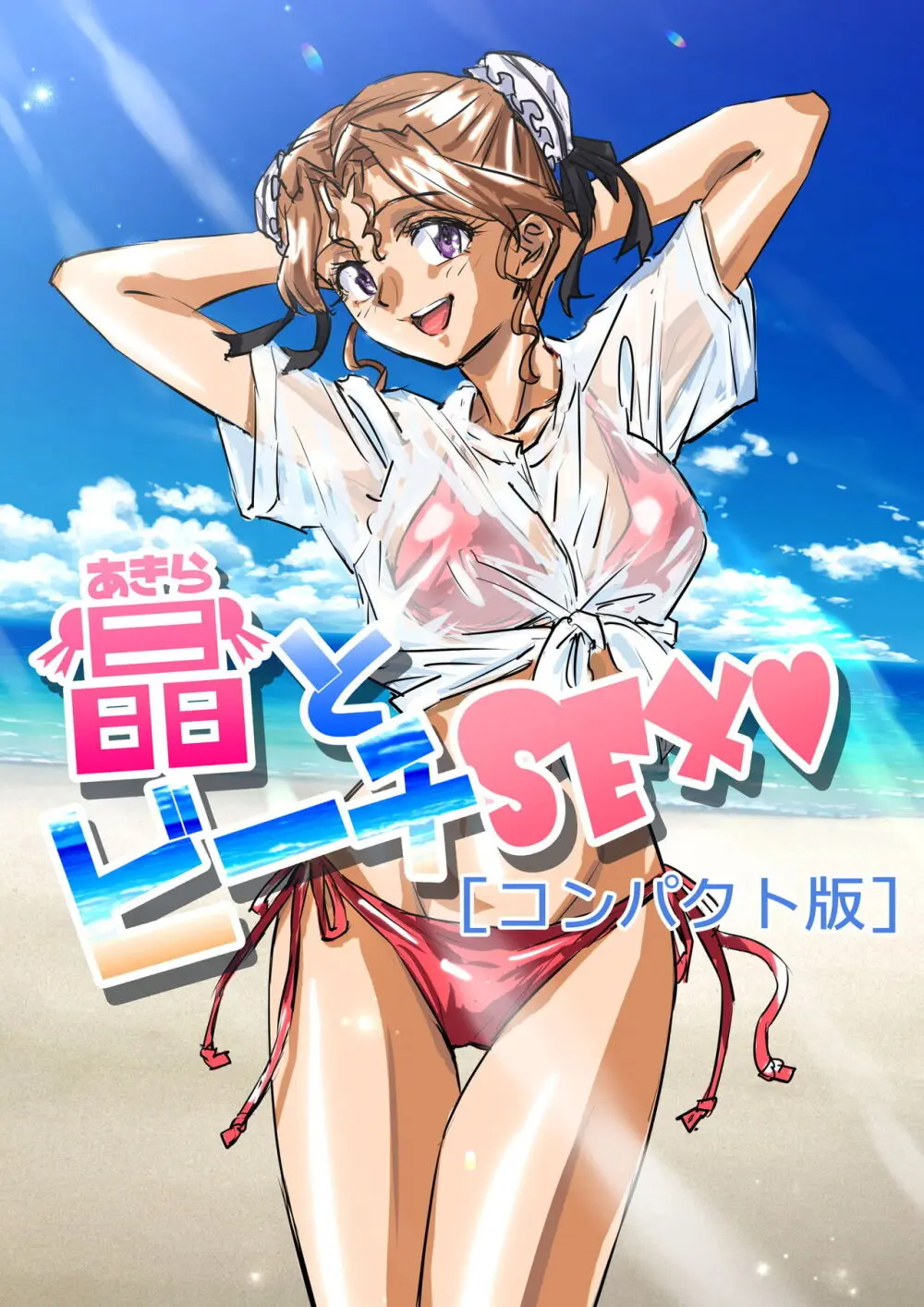 晶とビーチSEX[コンパクト版]
