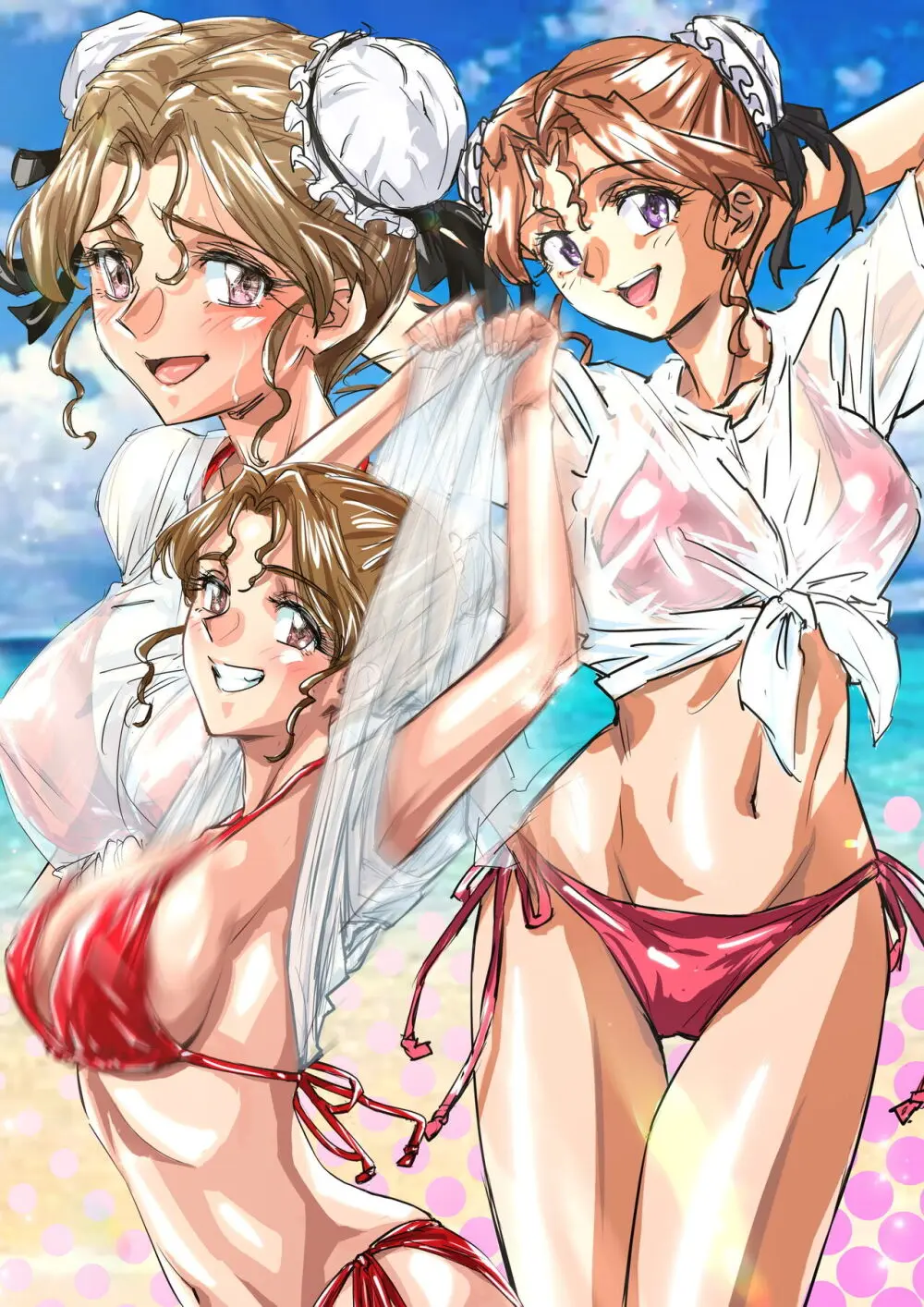 晶とビーチSEX[コンパクト版] - page9