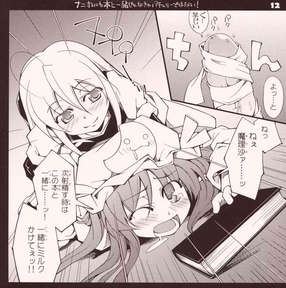 ガーリック紅魔館メガブラックレーベル「私と魔理沙 作 パチュリー・ノーレッジ」 - page11