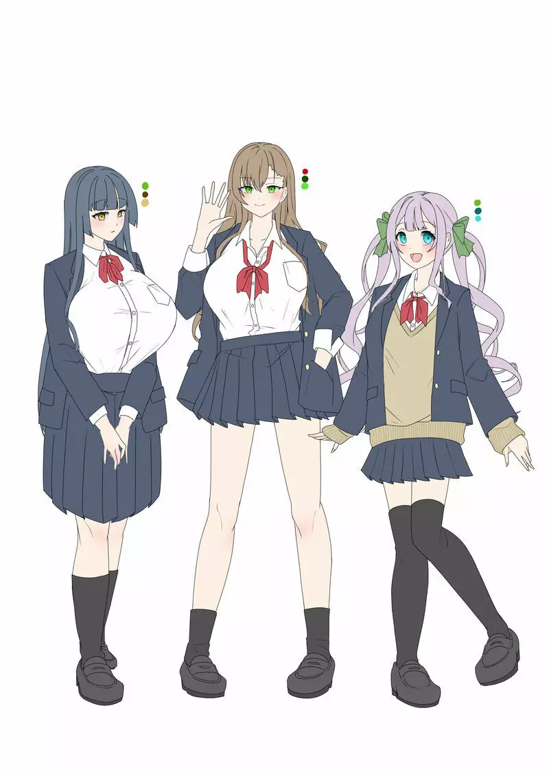 「縁結びの能力者」の続き・キャラクター設定画 - page5