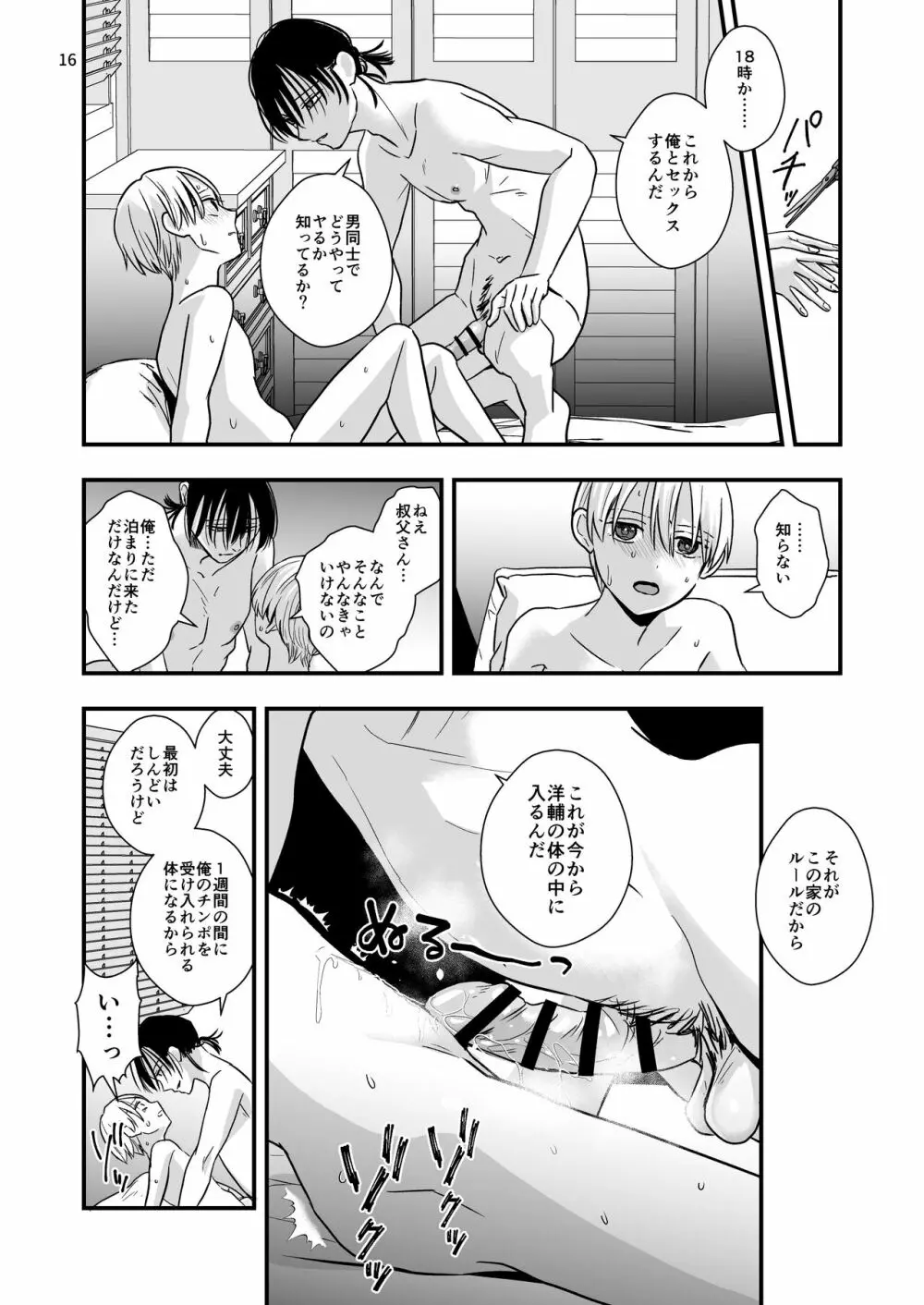 叔父さんに調教される5日間 - page14