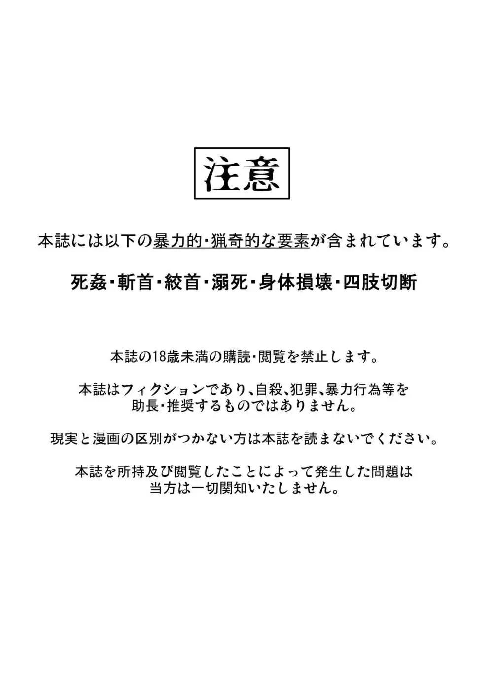 死屍充録 ～東方ネクロフィリア本～ - page2