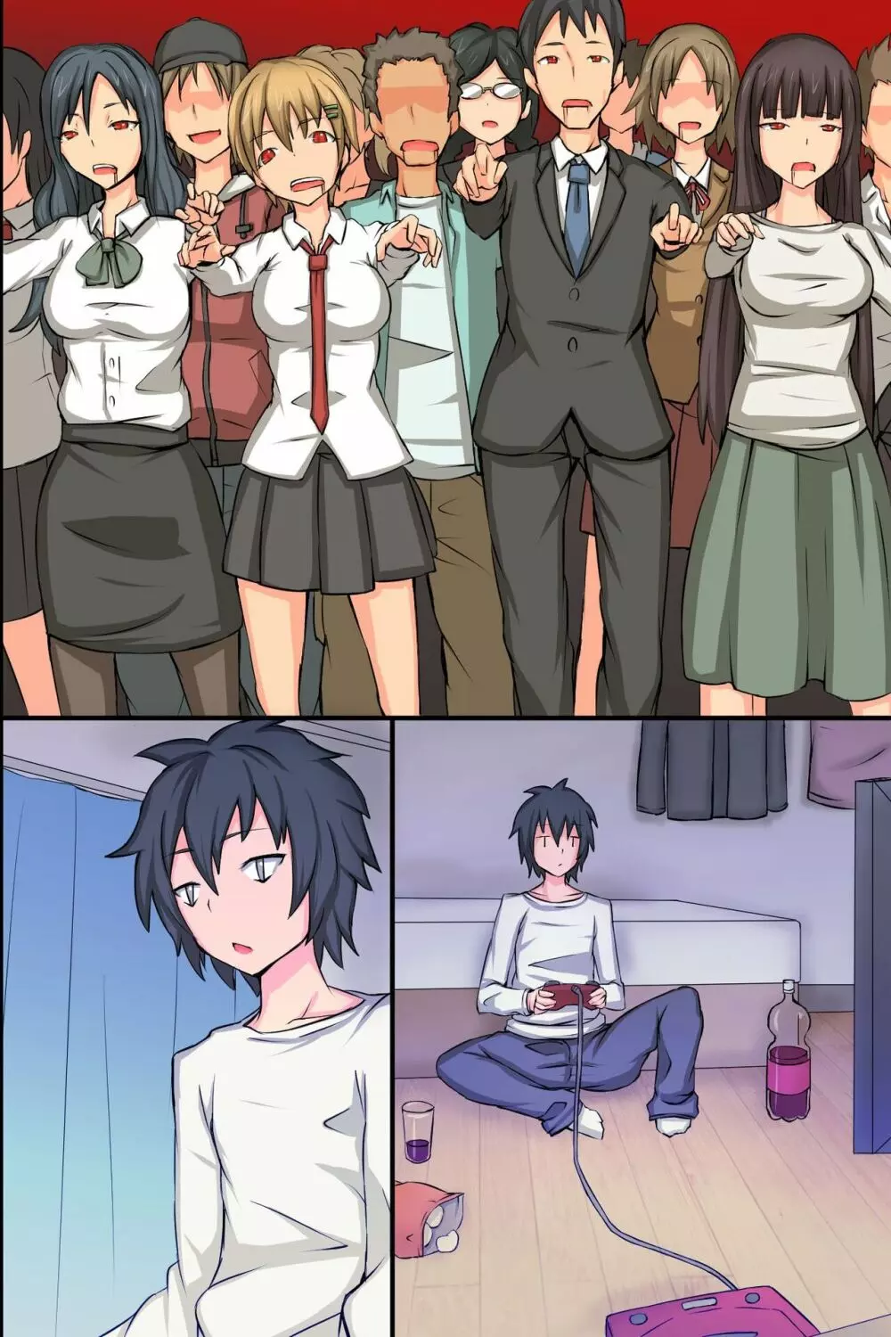 感染ゾンビ娘をSEXで調教して従順な俺専用奴隷にできちゃう世界 - page56