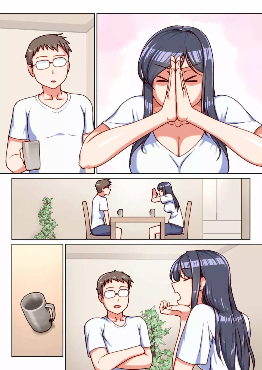 堅物人妻の身体を雌に変えた湿度高めの一ヶ月間汗だく寝取りセックス - page44
