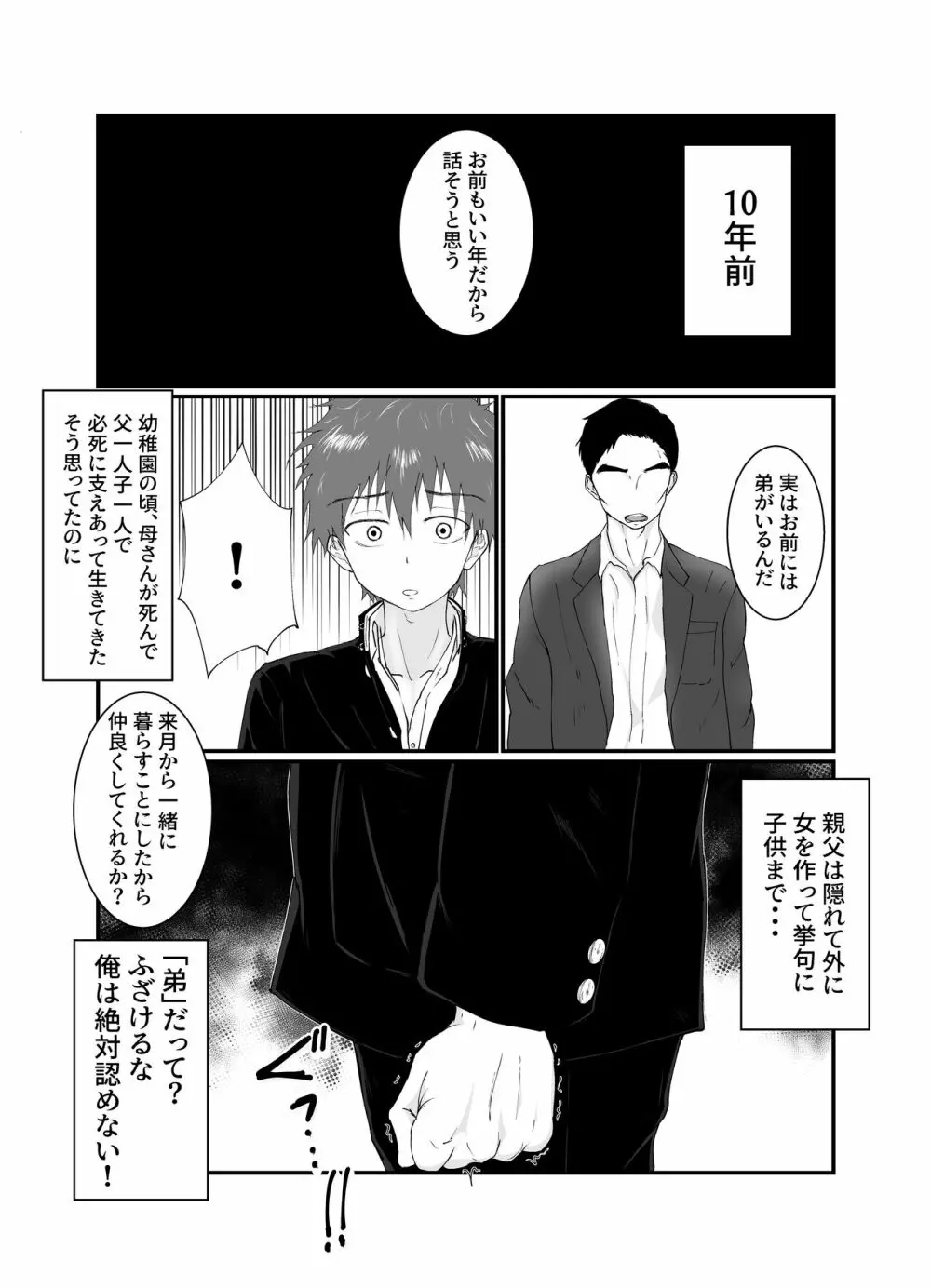 兄ちゃんは肉便器 - page3