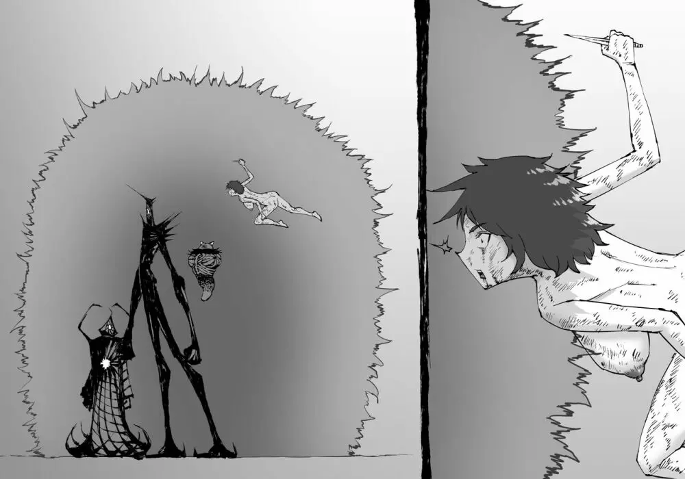 融合戦争～人類存亡をかけた闘い!孕ませ地獄へ突入～1章5話 - page54