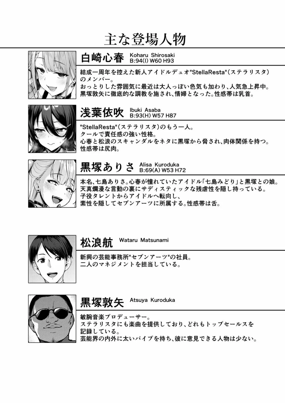 ケガレボシ・紫ー序ー ～浅葉依吹の献身～ - page3