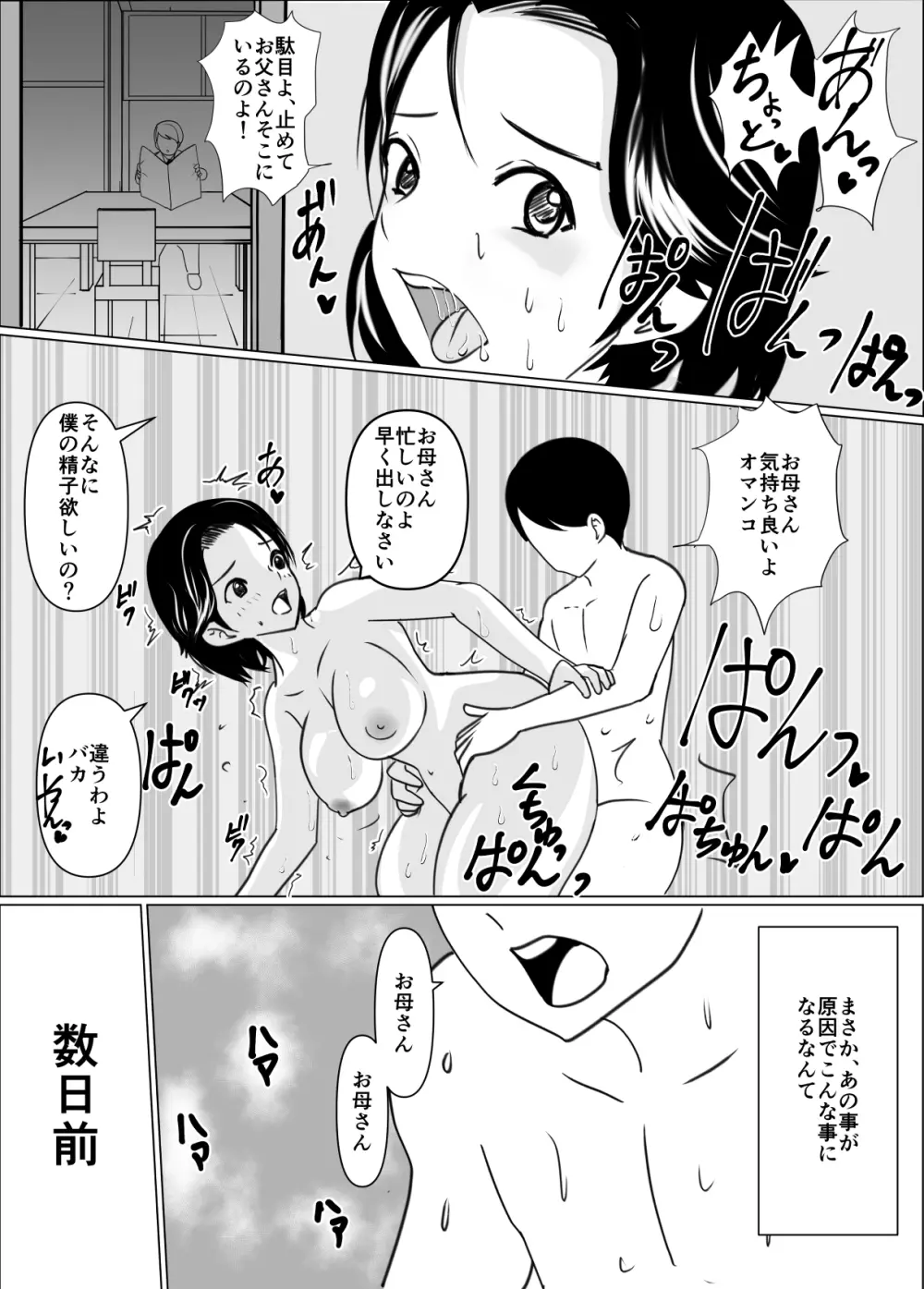 一般家庭の母子相姦 - page3