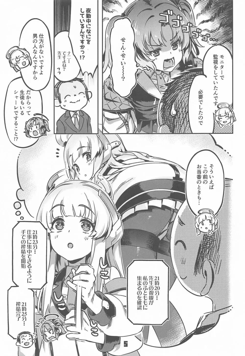 先生!さきっちょだけでいいんですか? - page4