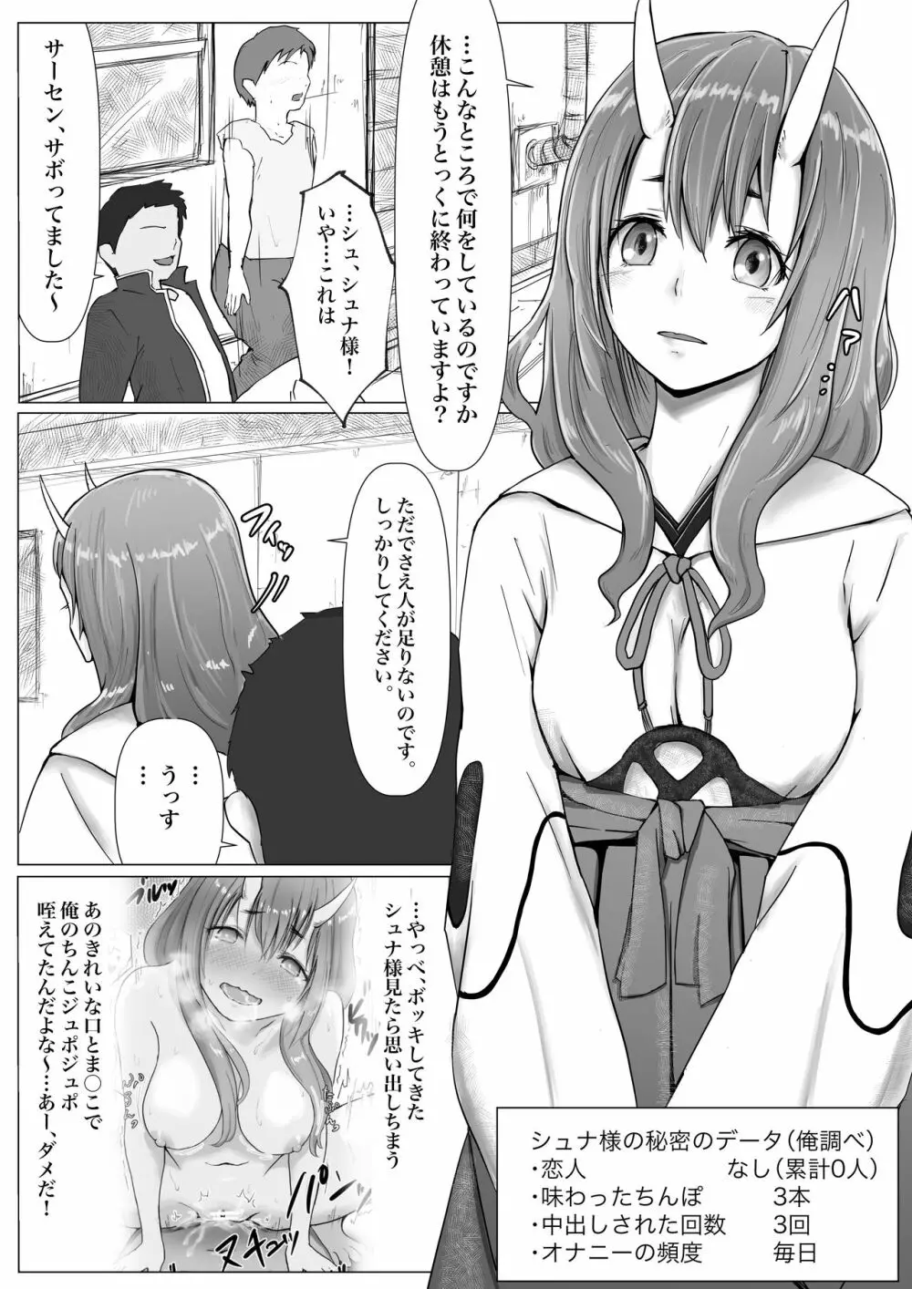 シュナ様にとにかくエロいこといっぱいする本 - page4