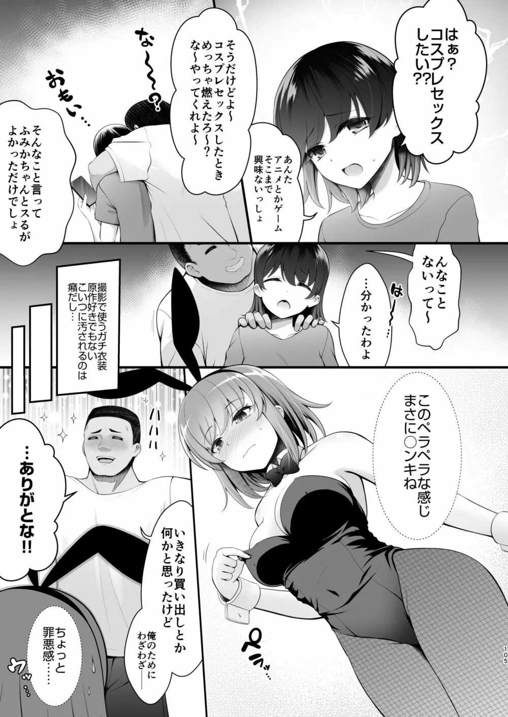 ただの女子大生だった彼女が超人気長乳コスプレイヤーになるまで ～コスプレイヤーふみか総集編 I～ - page106