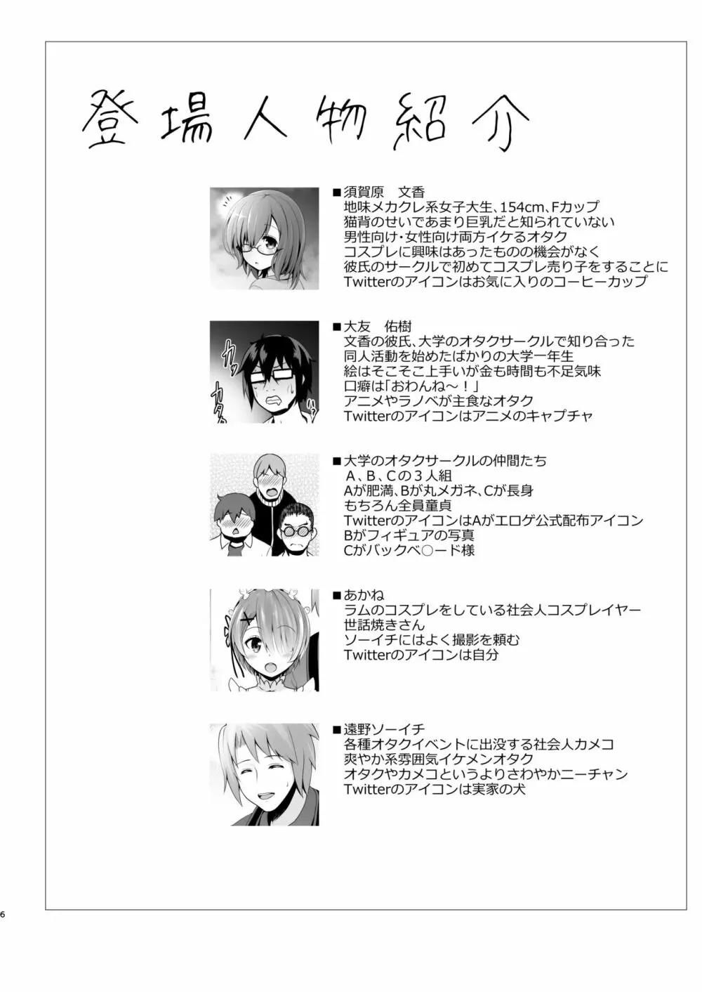 ただの女子大生だった彼女が超人気長乳コスプレイヤーになるまで ～コスプレイヤーふみか総集編 I～ - page7