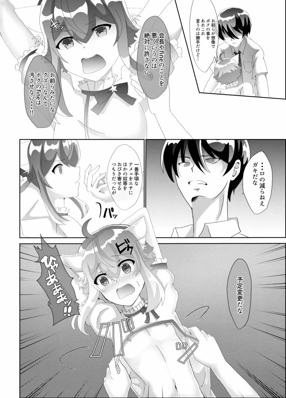 仔猫を輪姦凌辱 - page11