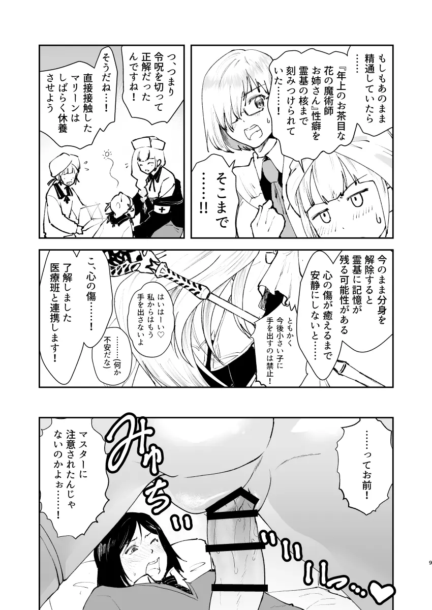 地球最後のサキュバスがカルデアでやらかす本 - page8