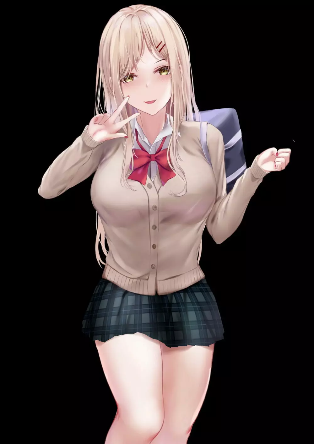 少子化対策で巨乳JKは週1全裸登校がマストです♪ - page35
