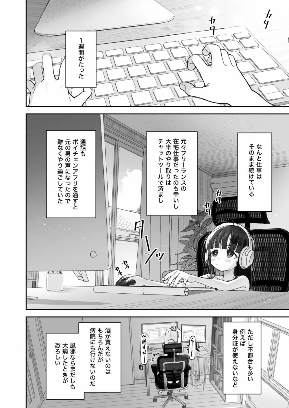 TSロリおじさんの冒険 オナニー編 - page15