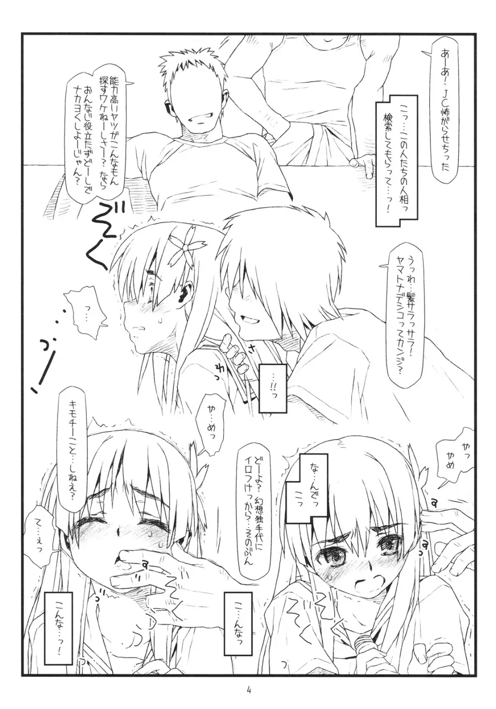 THE PRECEDING STORY OF HAPPINESS IS A RAILGUN - page4