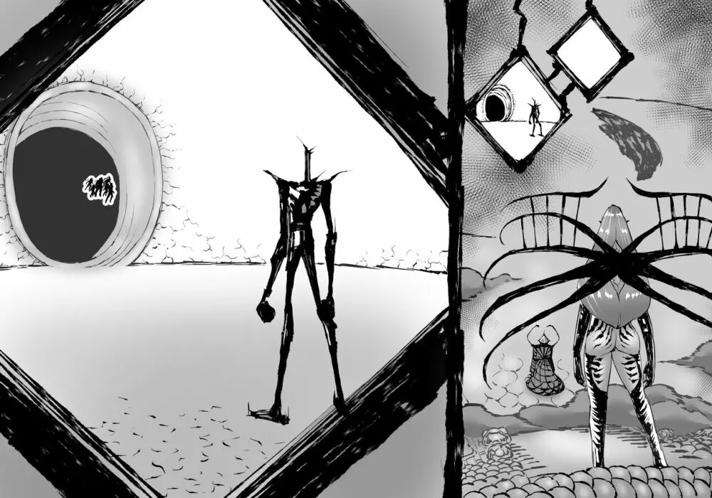 融合戦争～人類存亡をかけた闘い!孕ませ地獄へ突入～1章6話 - page110