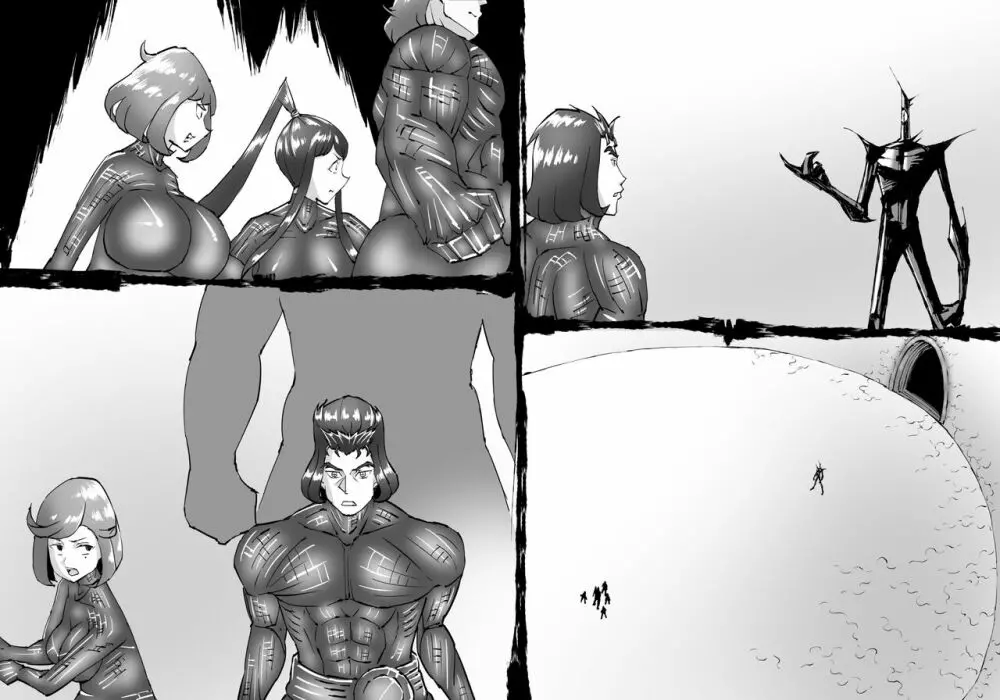 融合戦争～人類存亡をかけた闘い!孕ませ地獄へ突入～1章6話 - page114