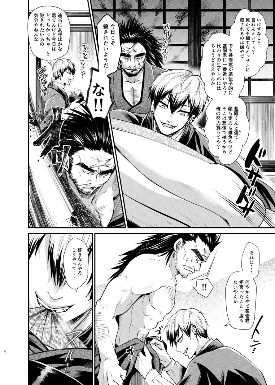 直哉わからせ～強ぉてシュッとしてて天才の俺とヤれるなんて光栄やろ?～ - page5