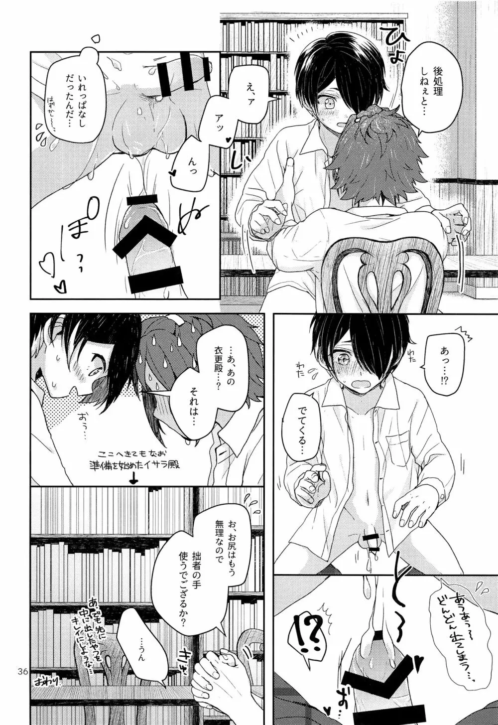 対衣更殿愛秘術 - page37