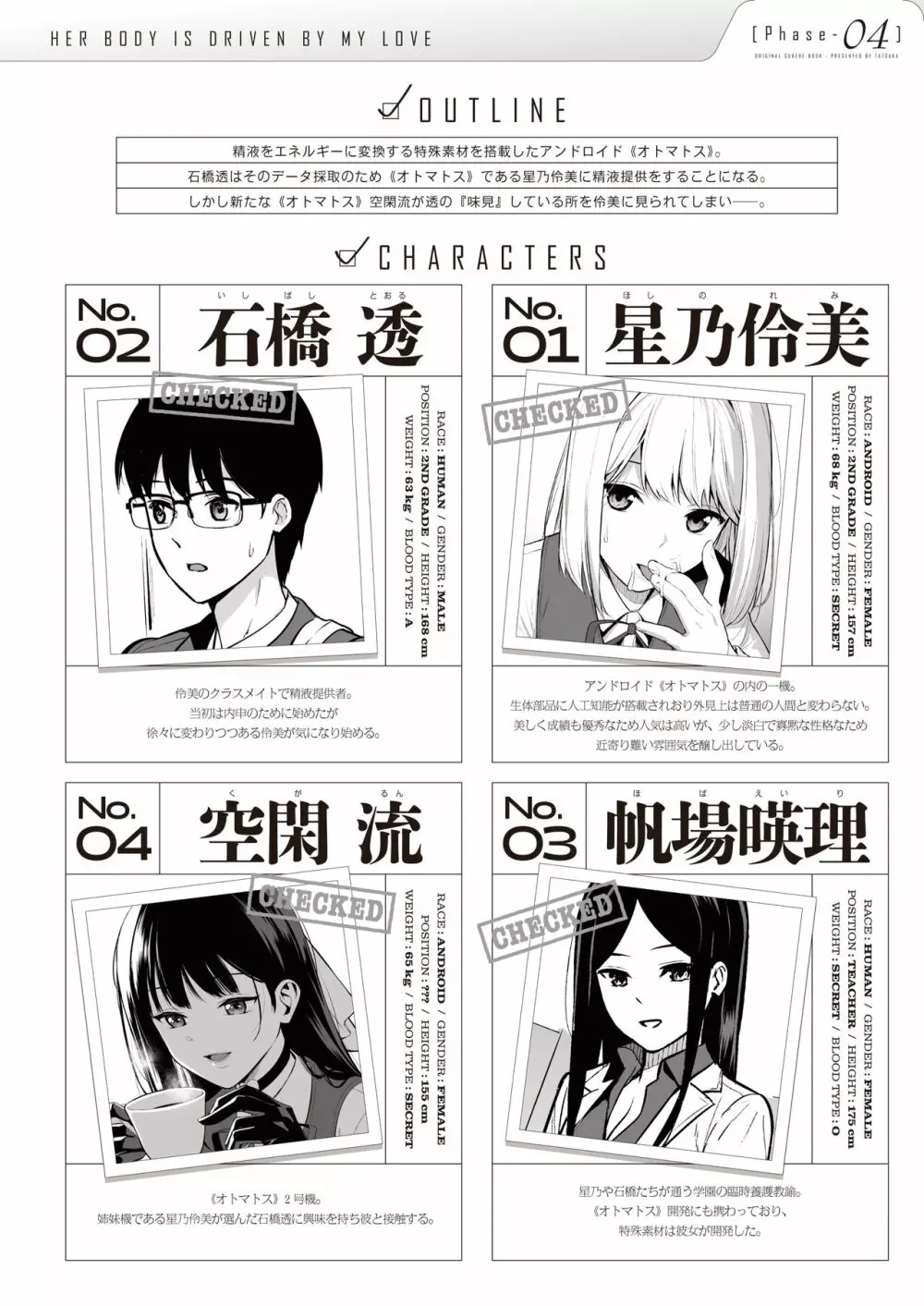 彼女は僕の体液で動いている Phase.04 - page3
